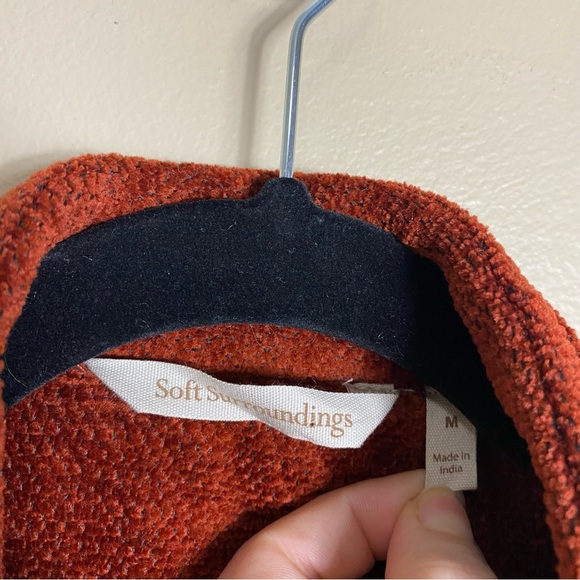 Soft Surroundings Abruzzo Swing Floral Tapestry Jacket in Red Cardinal - Picture 15 of 16